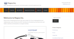 Desktop Screenshot of napcous.com